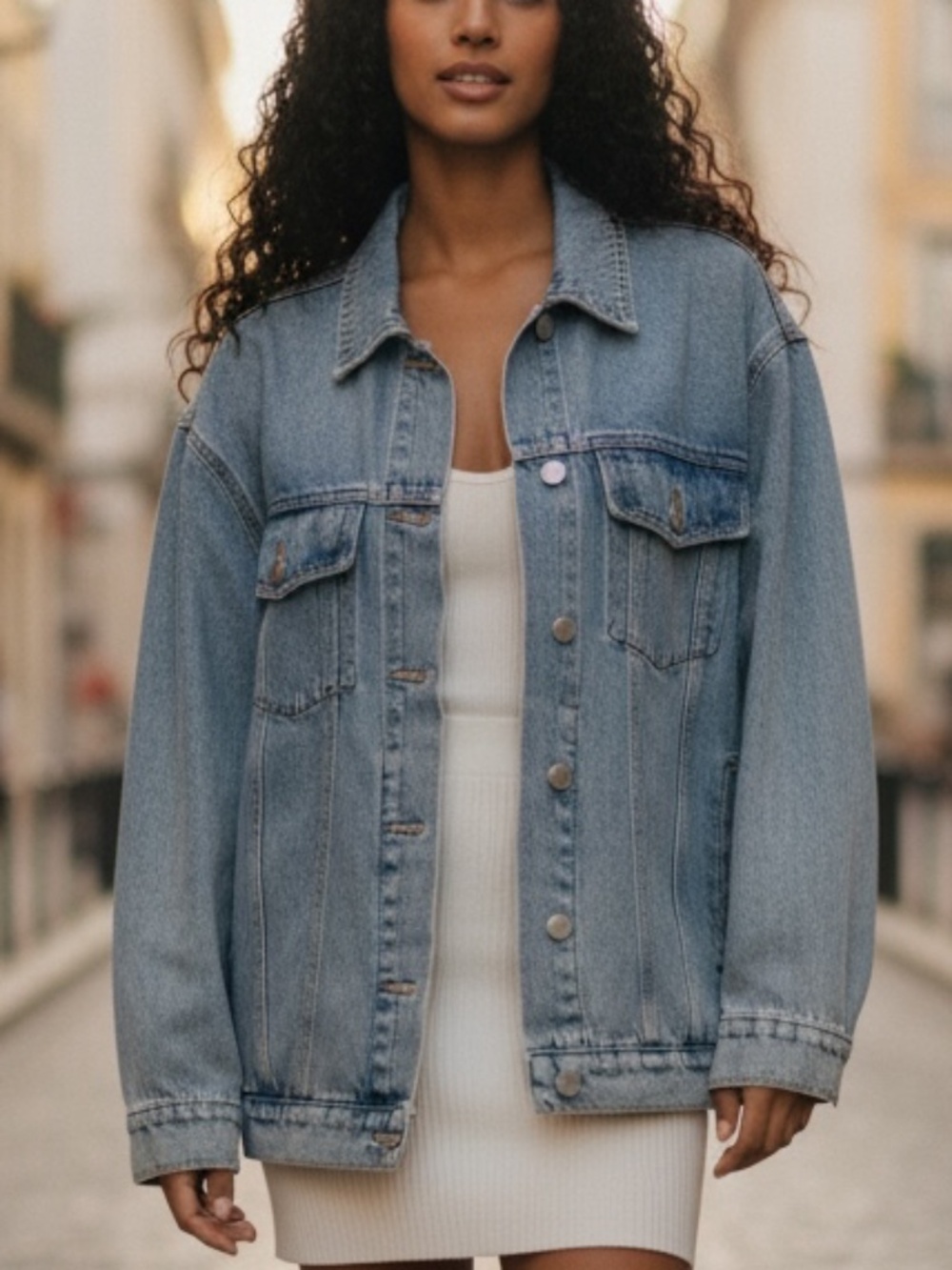 💐NWT💐 Steve Madden Oversized Jean Jacket - size S